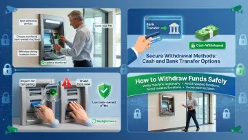 Secure Withdrawal Methods: Cash and Bank Transfer Options, ATM Tips, and How to Withdraw Funds Safely